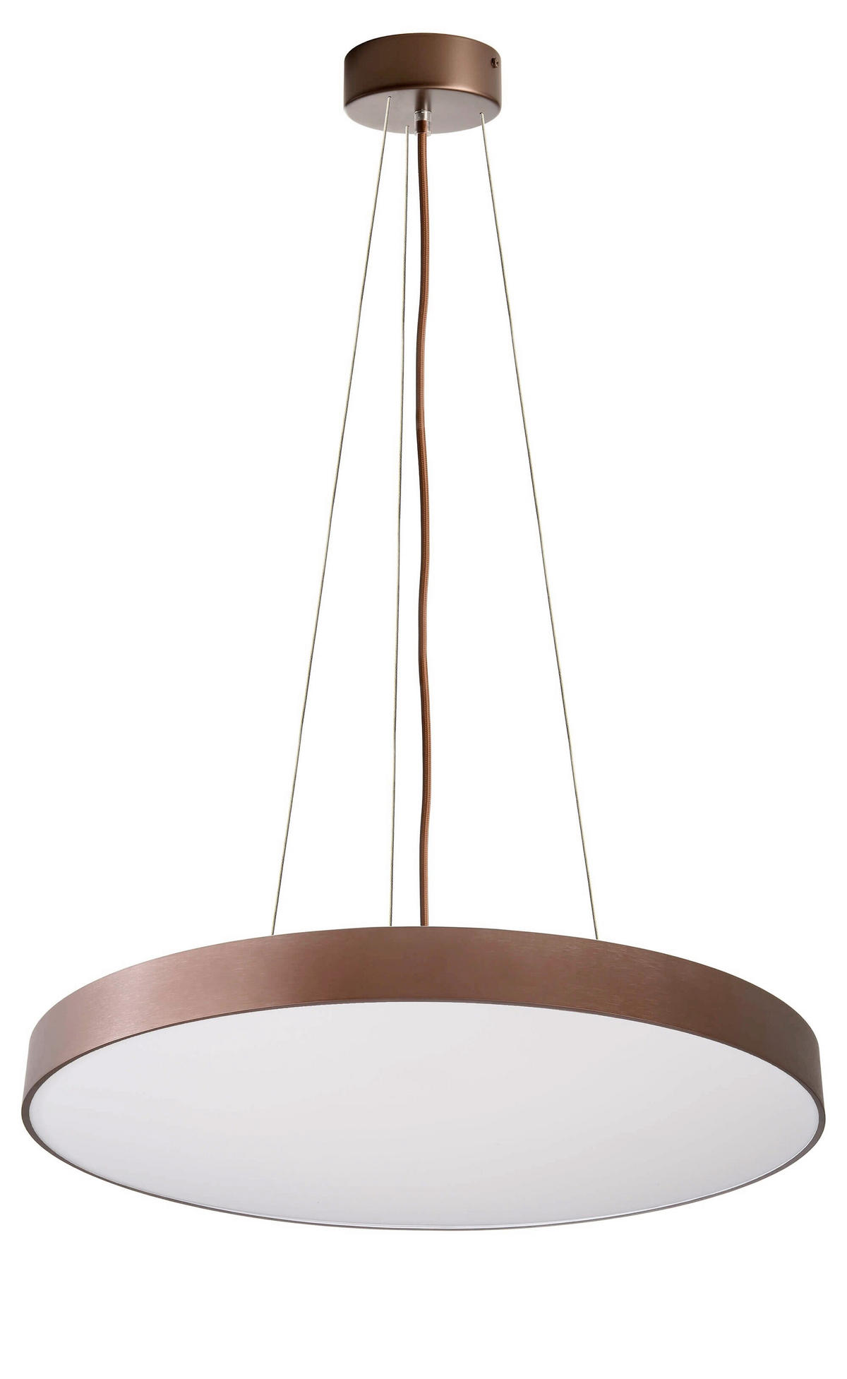 LED-HÄNGELEUCHTE Menkar 80/80/300 cm   - Kupferfarben, Design, Metall (80/80/300cm)