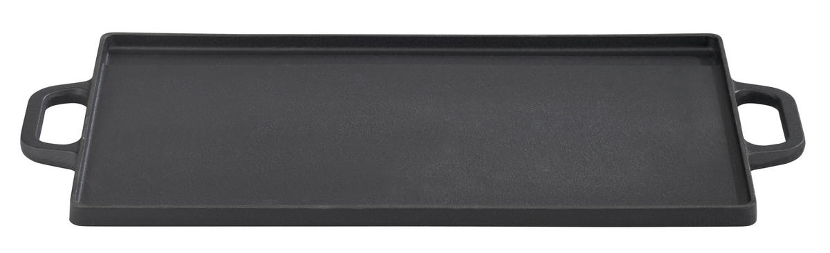 GRILOVACÍ DESKA  - černá, Basics, kov (42/2/23cm) - GSW