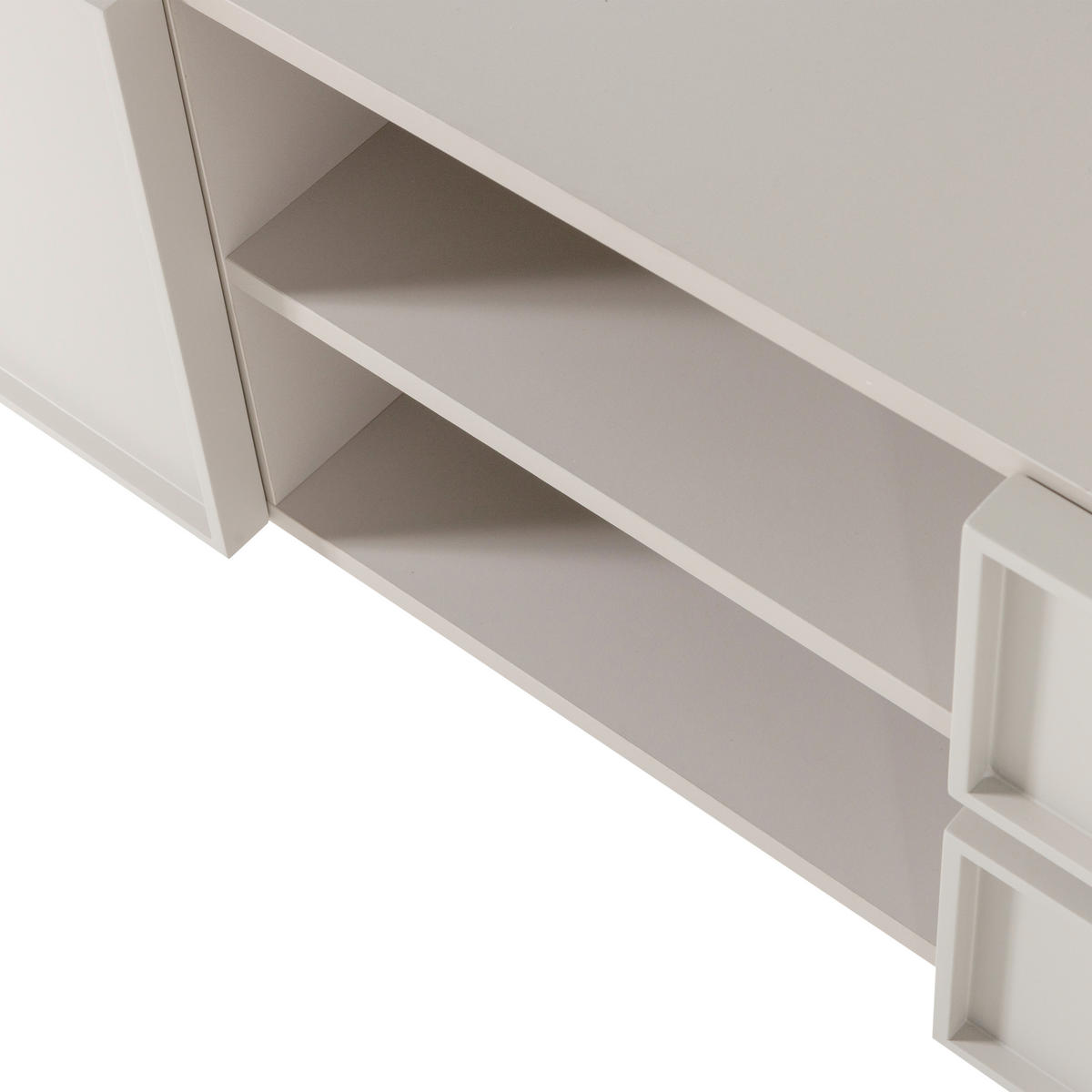 LOWBOARD TOURS 180/51/42 cm 2 Schublade(n) stehend  - Sandfarben, Design, Holzwerkstoff/Metall (180/51/42cm) - Livetastic