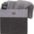 FALTBOX - Anthrazit/Hellgrau, Design, Karton/Textil (32cm) - Carryhome FALTBOX - Anthrazit/Hellgrau, Design, Karton/Textil (32cm) - Carryhome