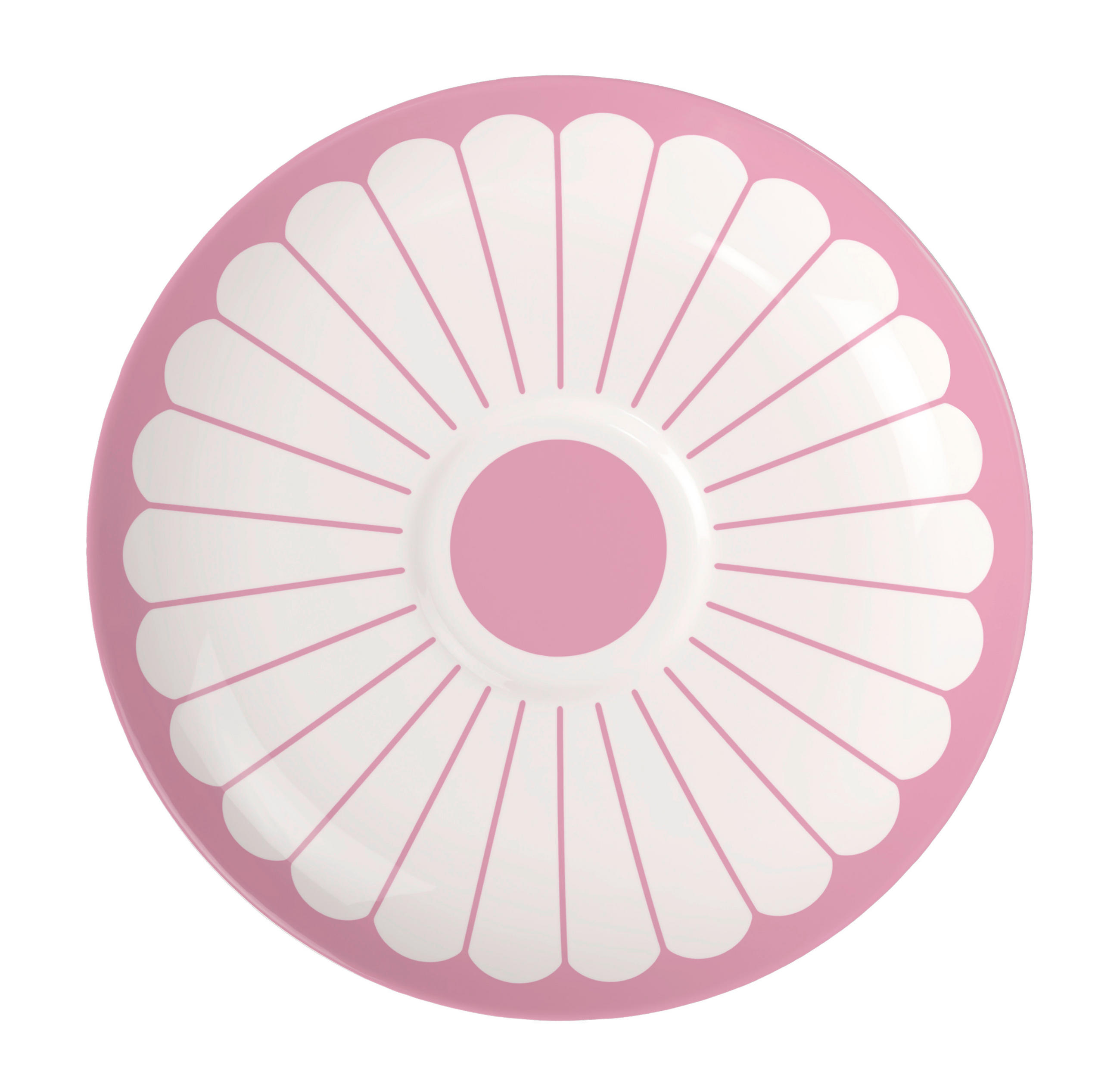 UNTERTASSE Fleur cassis  - Rosa/Weiß, KONVENTIONELL, Keramik (17,5/2,5cm) - Villeroy & Boch
