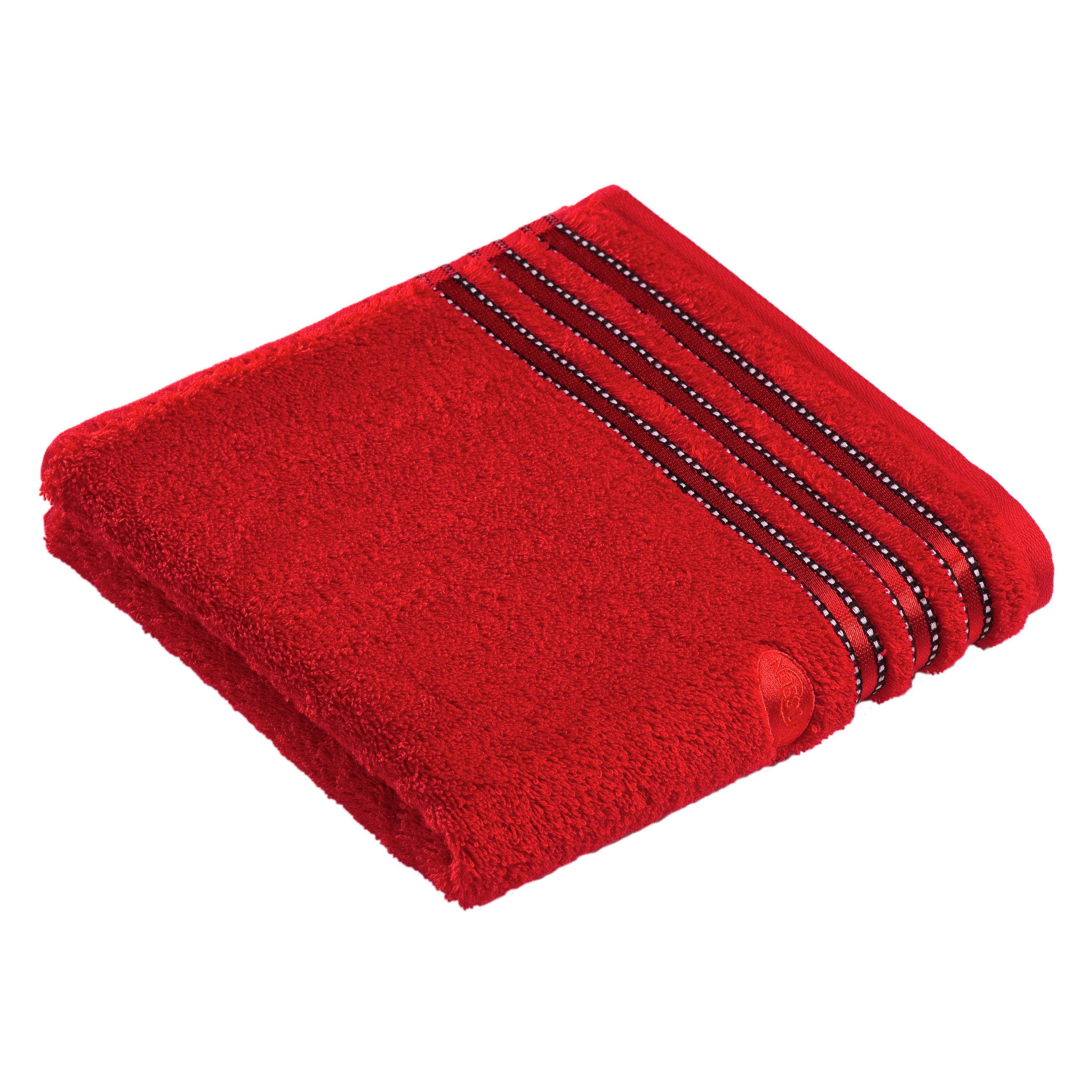 Vossen Handtuch Cult De Luxe Dunkelrot 50x100 cm