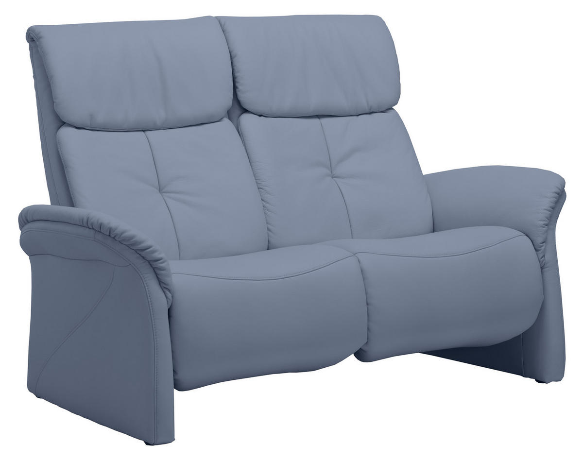 2-SITZER-SOFA in Echtleder Schwarz  - Schwarz, KONVENTIONELL, Leder/Kunststoff (152/107/91cm) - Himolla Komfortklass