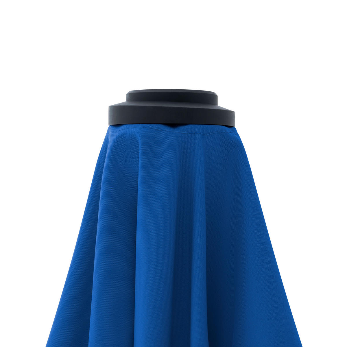 SONNENSCHIRM 180 cm Blau  - Blau/Anthrazit, Basics, Textil/Metall (180/180cm) - Doppler