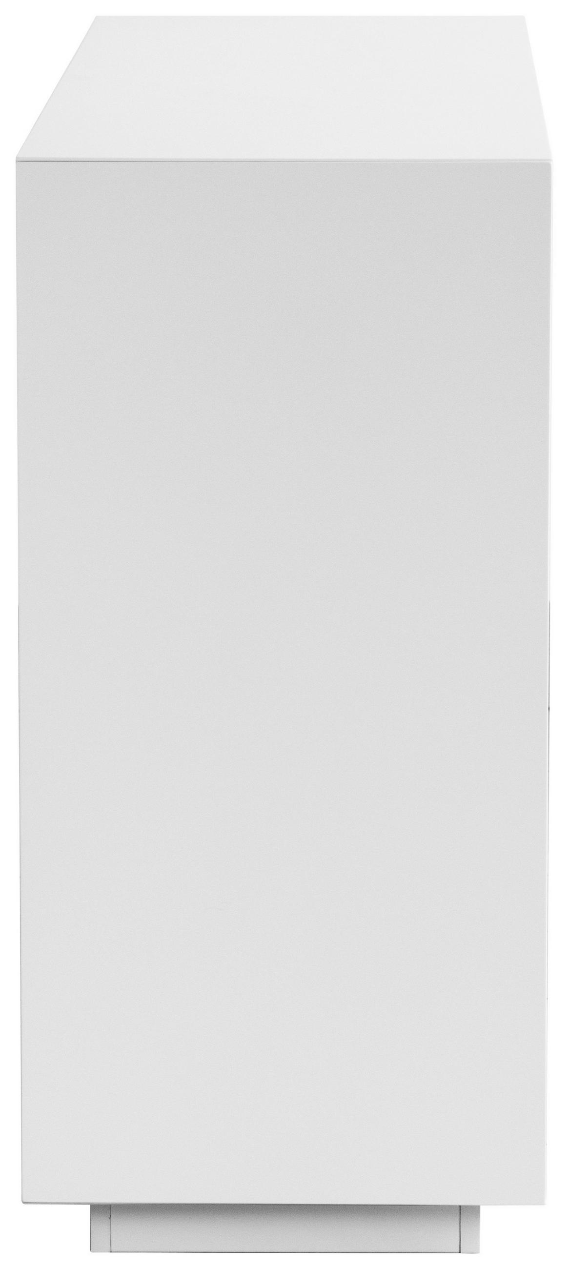 ŠIROKÁ KOMODA, dub, bílá, barvy dubu, 170/85/40 cm - bílá/barvy dubu, Design, dřevo/kompozitní dřevo (170/85/40cm) - MID.YOU