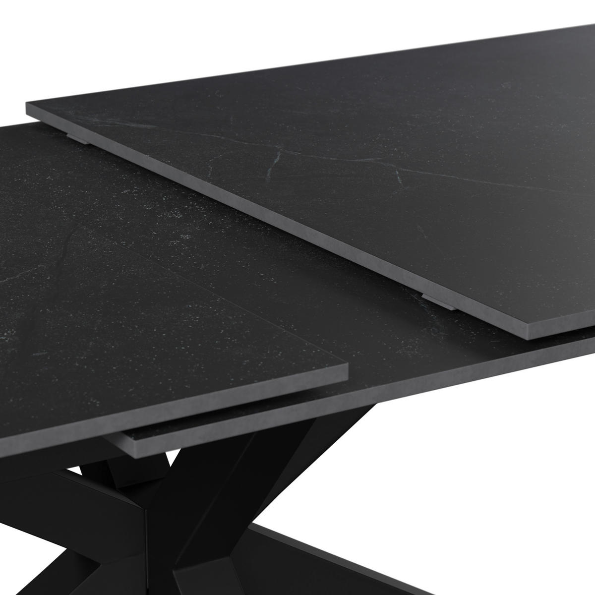 GARTENTISCH Metall, Stein rechteckig  - Grau, MODERN, Stein/Metall (200/260/76/100cm) - Ambia Garden