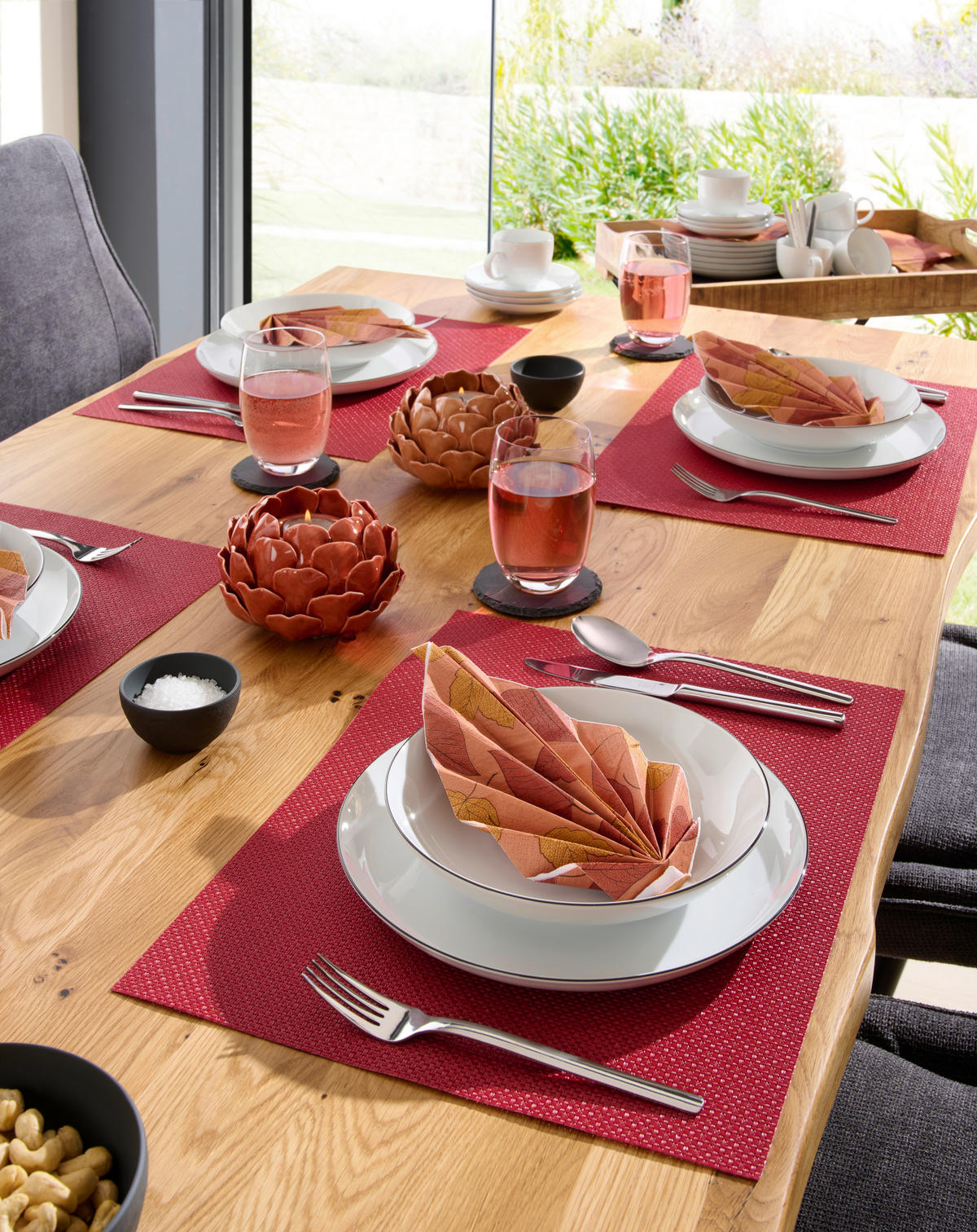 KOMBINOVANÝ SERVIS, 30-dielne, porcelán - čierna/biela, Basics, keramika - Seltmann Weiden