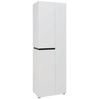 GARDEROBENSCHRANK  in  - Anthrazit/Weiß, Design, Holzwerkstoff (60,5/190/42,6cm) - Voleo