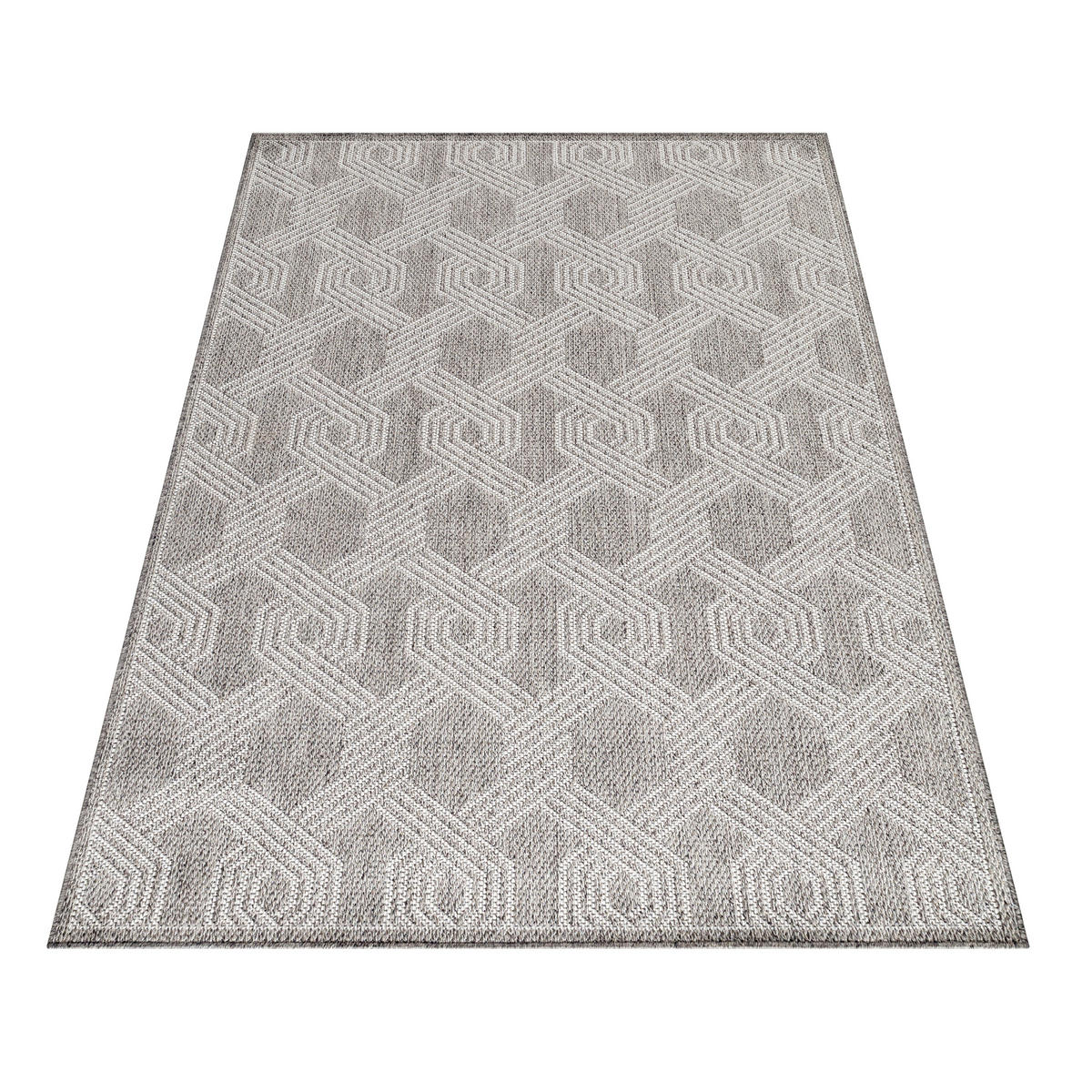 FLATVÄVD MATTA 240/340 cm Aruba  - grå, Design, textil (240/340cm) - Novel