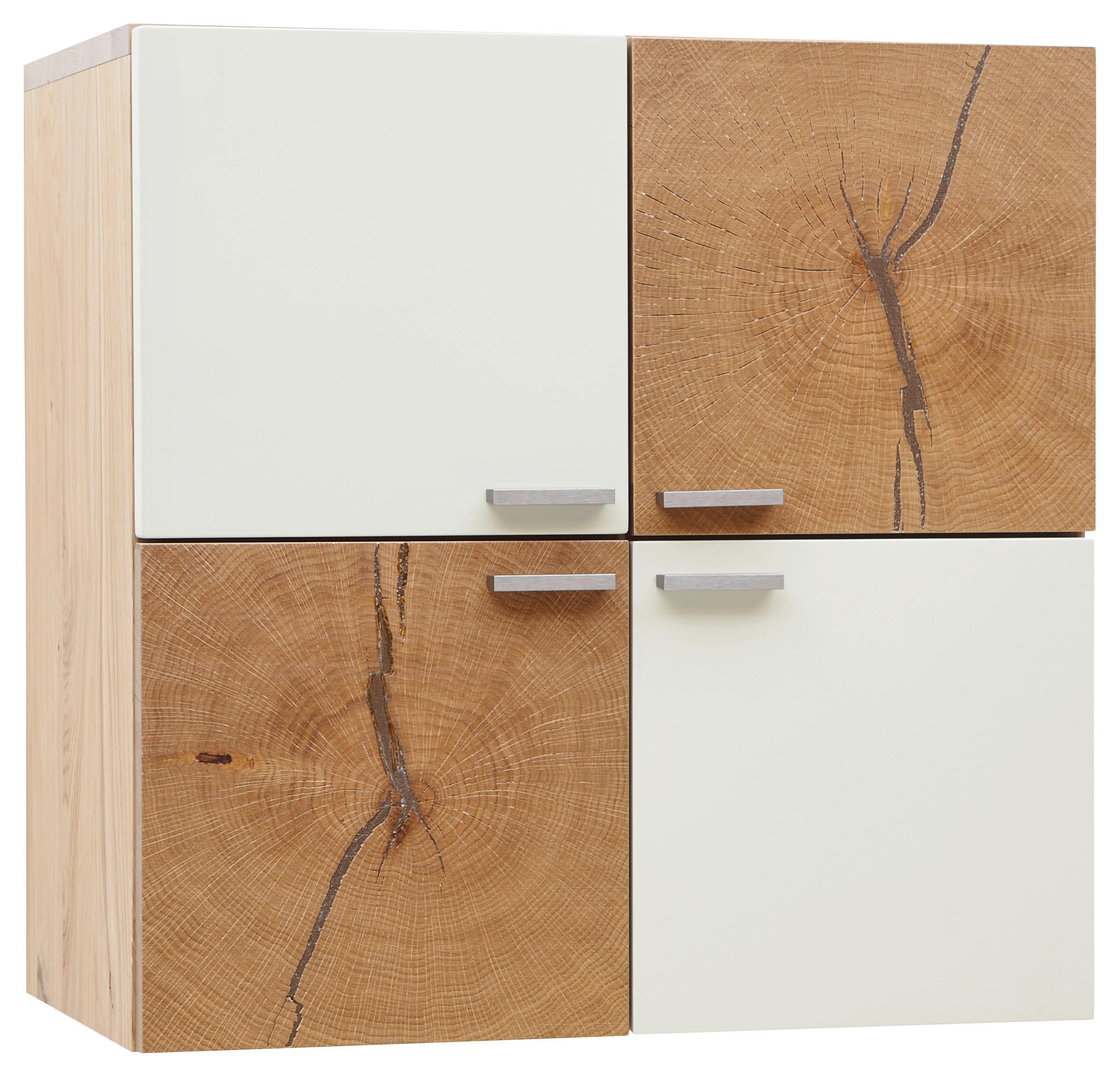 HÄNGESCHRANK Alteiche - Champagner/Alteiche, KONVENTIONELL, Holz/Holzwerkstoff (64/64/38cm) - Voleo