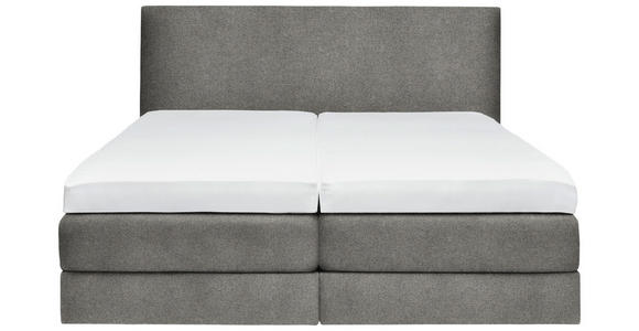BOXSPRINGBETT 160/200 cm in Taupe - Taupe, KONVENTIONELL, Holz/Textil (160/200cm) - Dieter Knoll