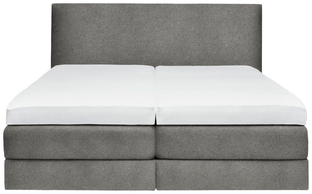BOXSPRINGBETT 160/200 cm  in Taupe  - Taupe, Konventionell, Holz/Textil (160/200cm) - Dieter Knoll