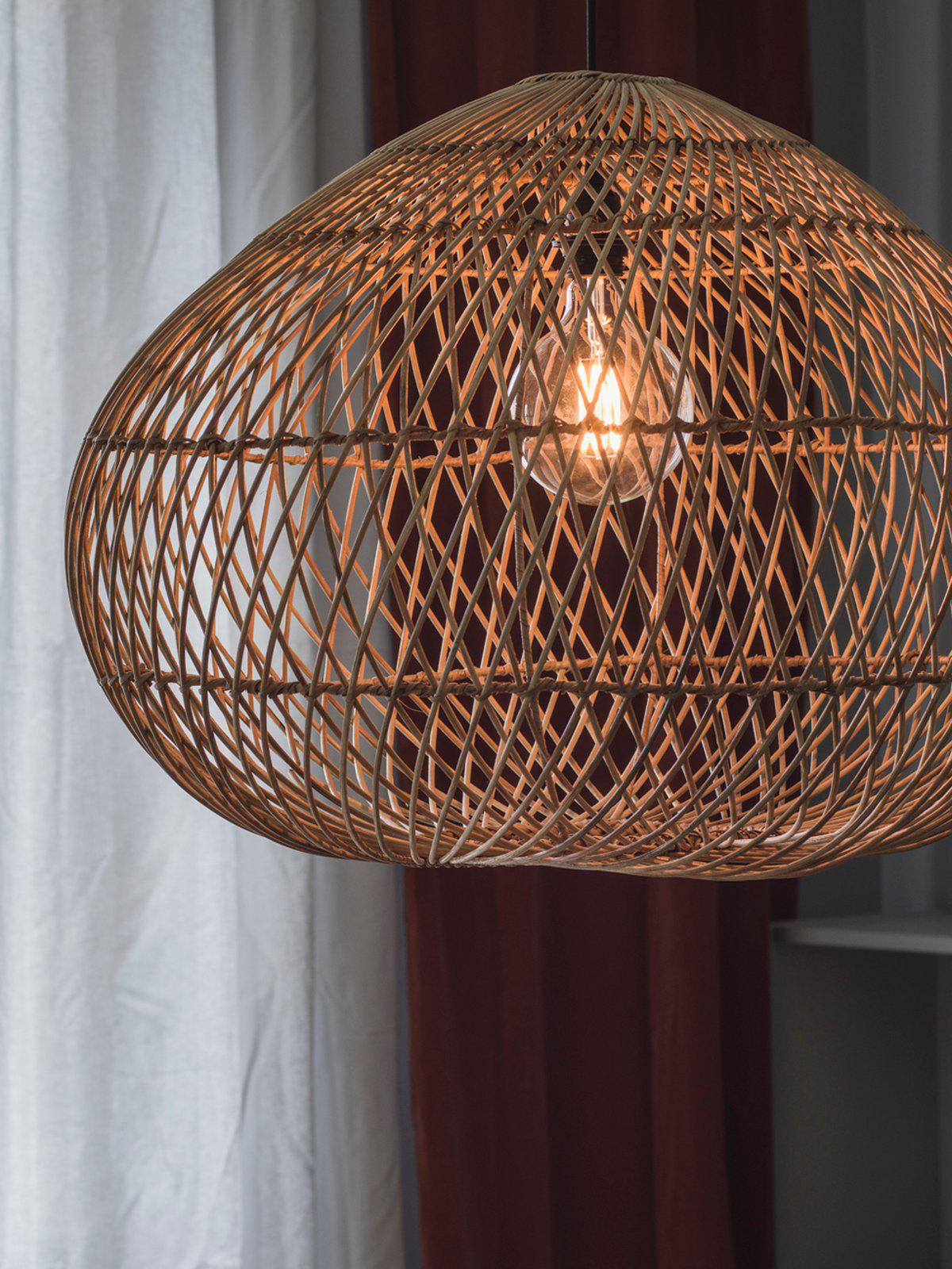 AUßENHÄNGELEUCHTE PR Home Karen 50/42 cm   - Naturfarben, Natur, Naturmaterialien (50/42cm)