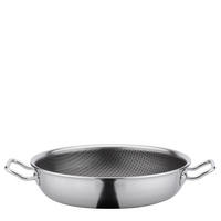 BRATPFANNE CUT RESIST PURE ILAG®-Antihaftbeschichtung 24 cm  - Silberfarben, Basics, Metall (24cm) - Spring