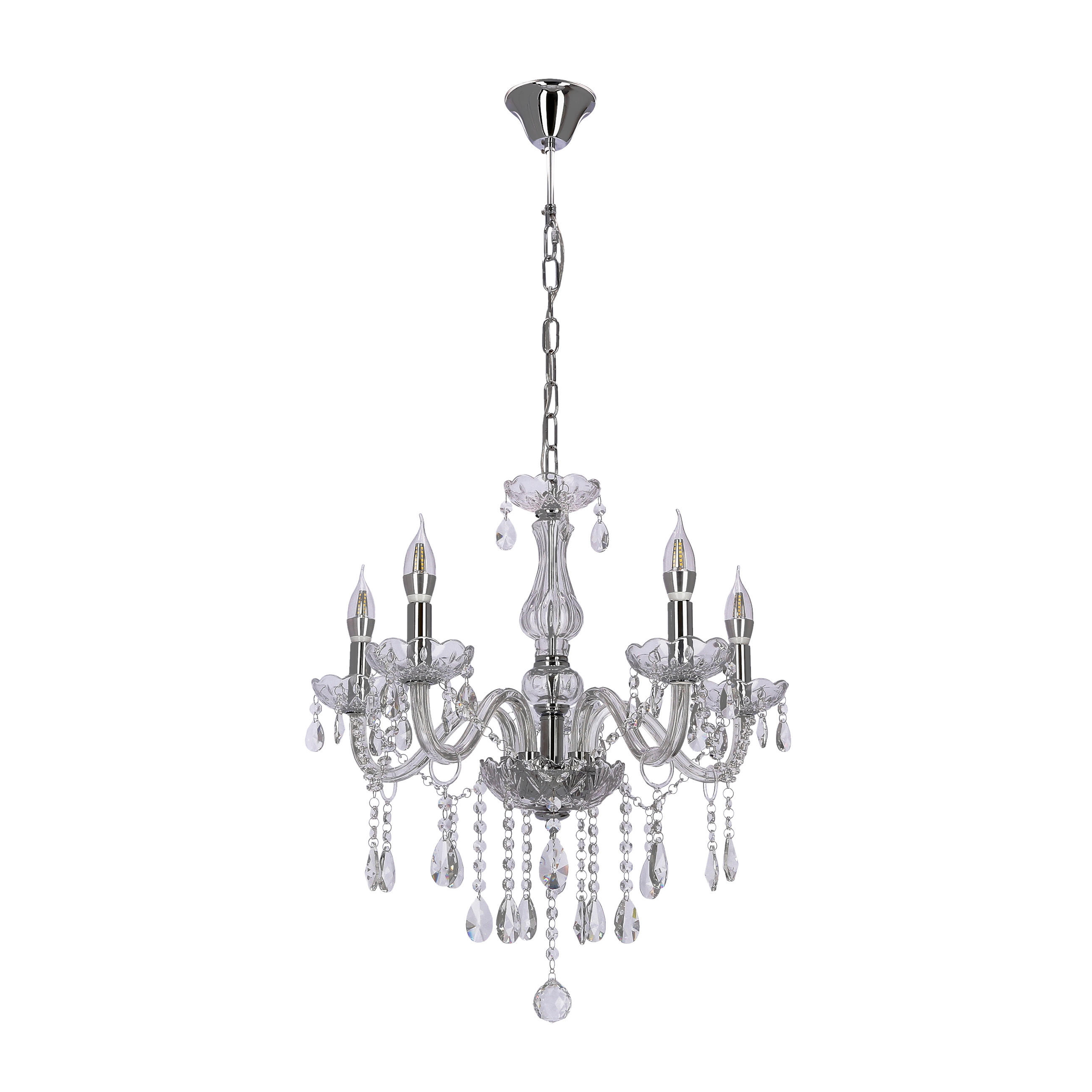 TAKKRONA Cristallo 56/56/100 cm  - transparent, Klassisk, metall (56/56/100cm)