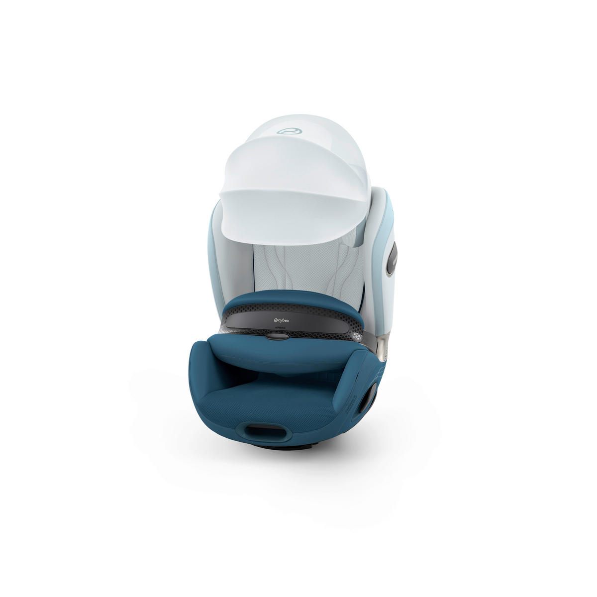 KINDERAUTOSITZ Anoris S Style Opal Blue  - Blau, Basics, Kunststoff/Textil (49/45/58cm) - cybex PLATINUM
