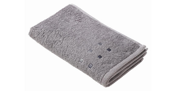 GÄSTETUCH 30/50 cm QUATTRO Anthrazit - Anthrazit, KONVENTIONELL, Textil (30/50cm) - Esposa