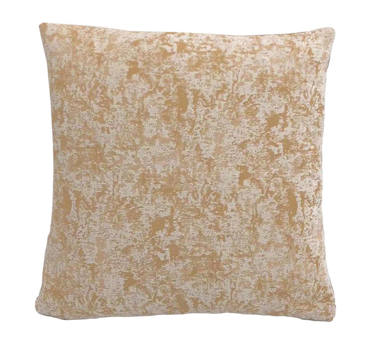 JASTUČNICA 50/50 cm    VINTAGE  - curry žuta/plava, Konvencionalno, tekstil (50/50cm)