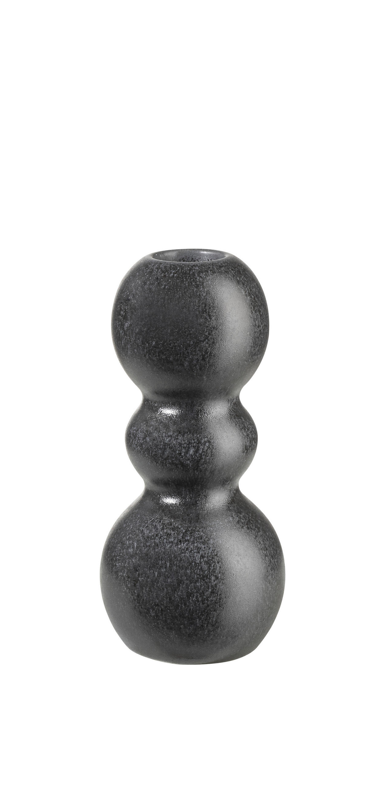 KERZENHALTER - Schwarz, Basics, Keramik (6/14/6cm) - ASA