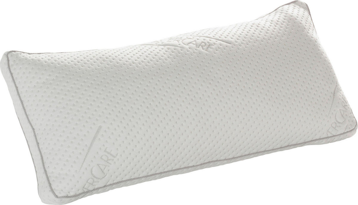 POLŠTÁŘ POD HLAVU, 80/40 cm - bílá, Basics, textil (80/40cm) - Boxxx