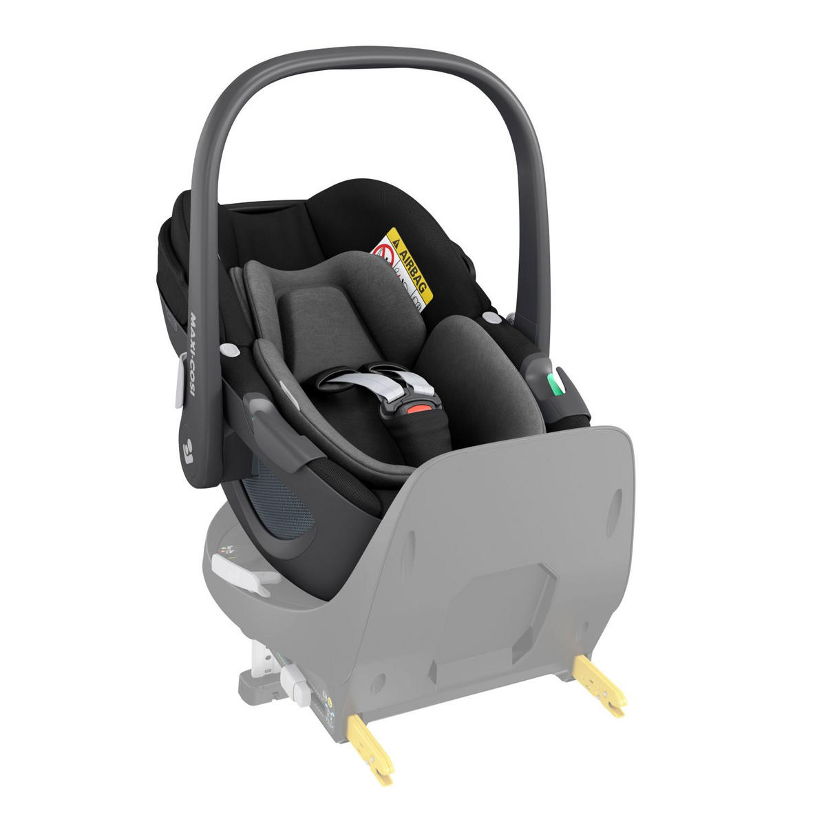 BABYSCHALE Pebble 360  - Basics, Kunststoff/Metall (36/47/73cm) - Maxi-Cosi