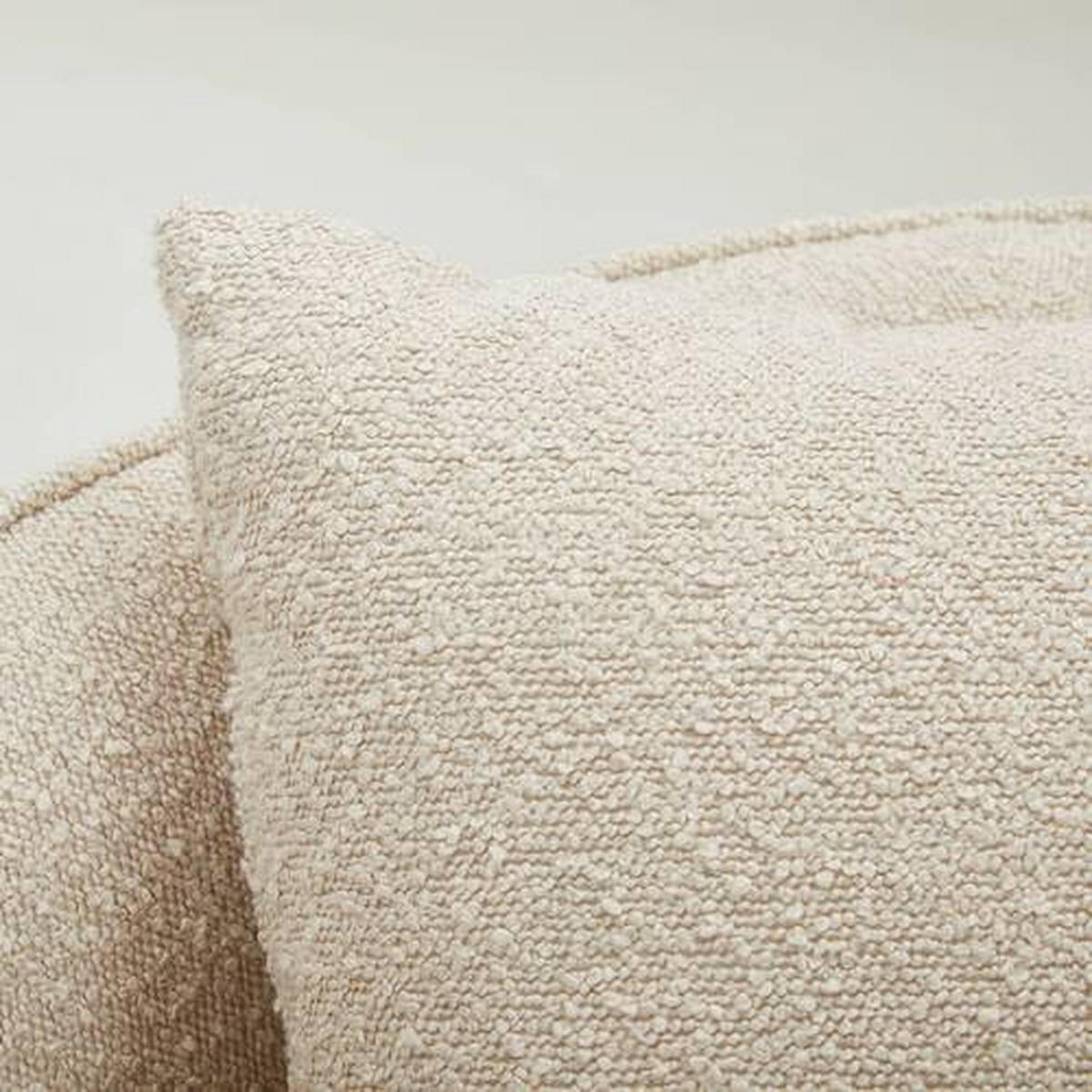 SESSEL Bouclé Beige    - Beige/Naturfarben, KONVENTIONELL, Holz/Textil (106/88/83cm) - Max Winzer