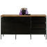 SIDEBOARD 147/76/45 cm - Schwarz/Akaziefarben, Trend, Holz/Holzwerkstoff (147/76/45cm) - Ambia Home SIDEBOARD 147/76/45 cm - Schwarz/Akaziefarben, Trend, Holz/Holzwerkstoff (147/76/45cm) - Ambia Home