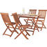 GARTENKLAPPTISCH Holz Braun - Braun, LIFESTYLE, Holz (120/70/74cm) - Ambia Garden GARTENKLAPPTISCH Holz Braun - Braun, LIFESTYLE, Holz (120/70/74cm) - Ambia Garden