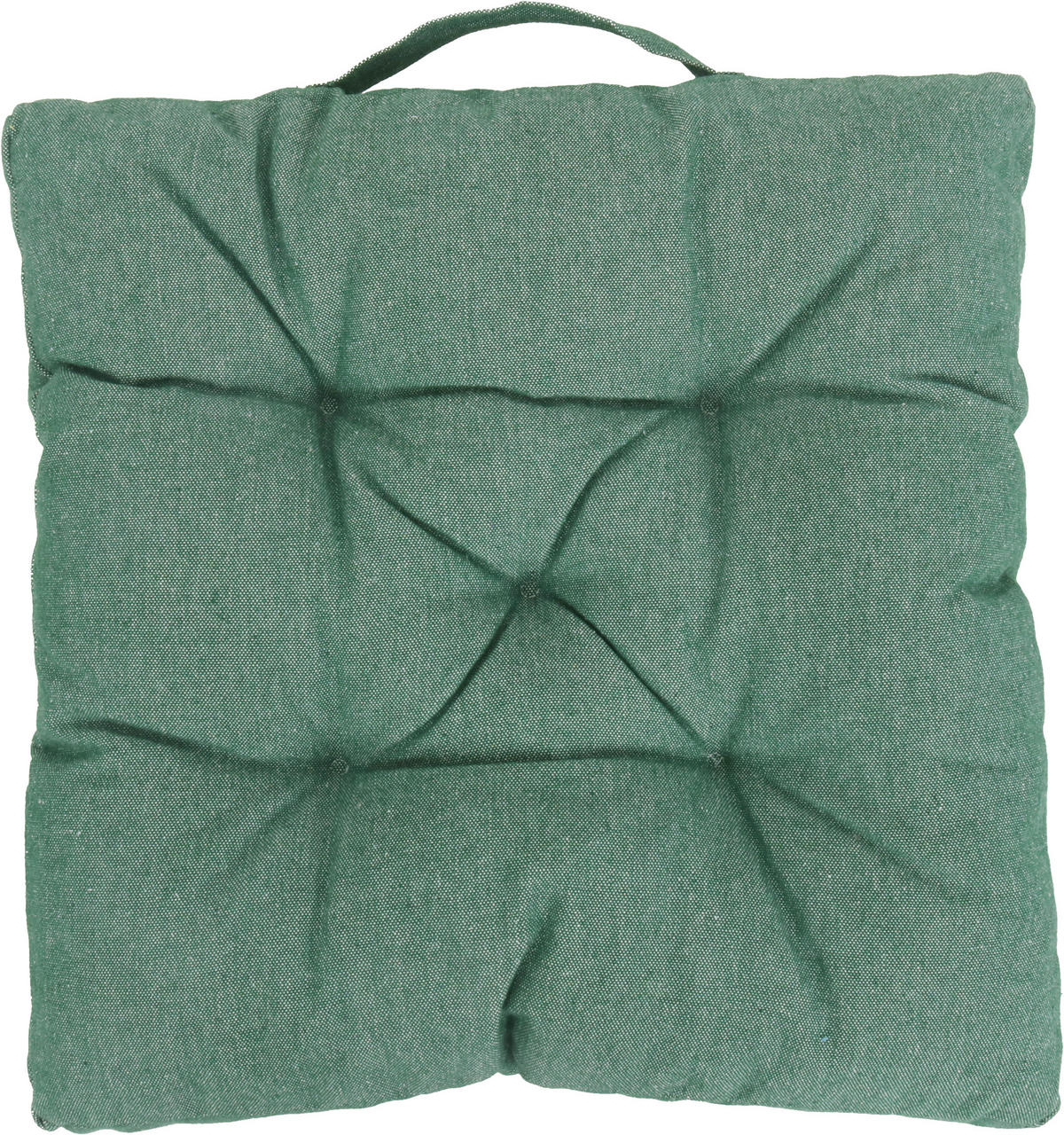 BOXKISSEN  40/40 cm   - Grün, Konventionell, Textil (40/40cm) - Esposa