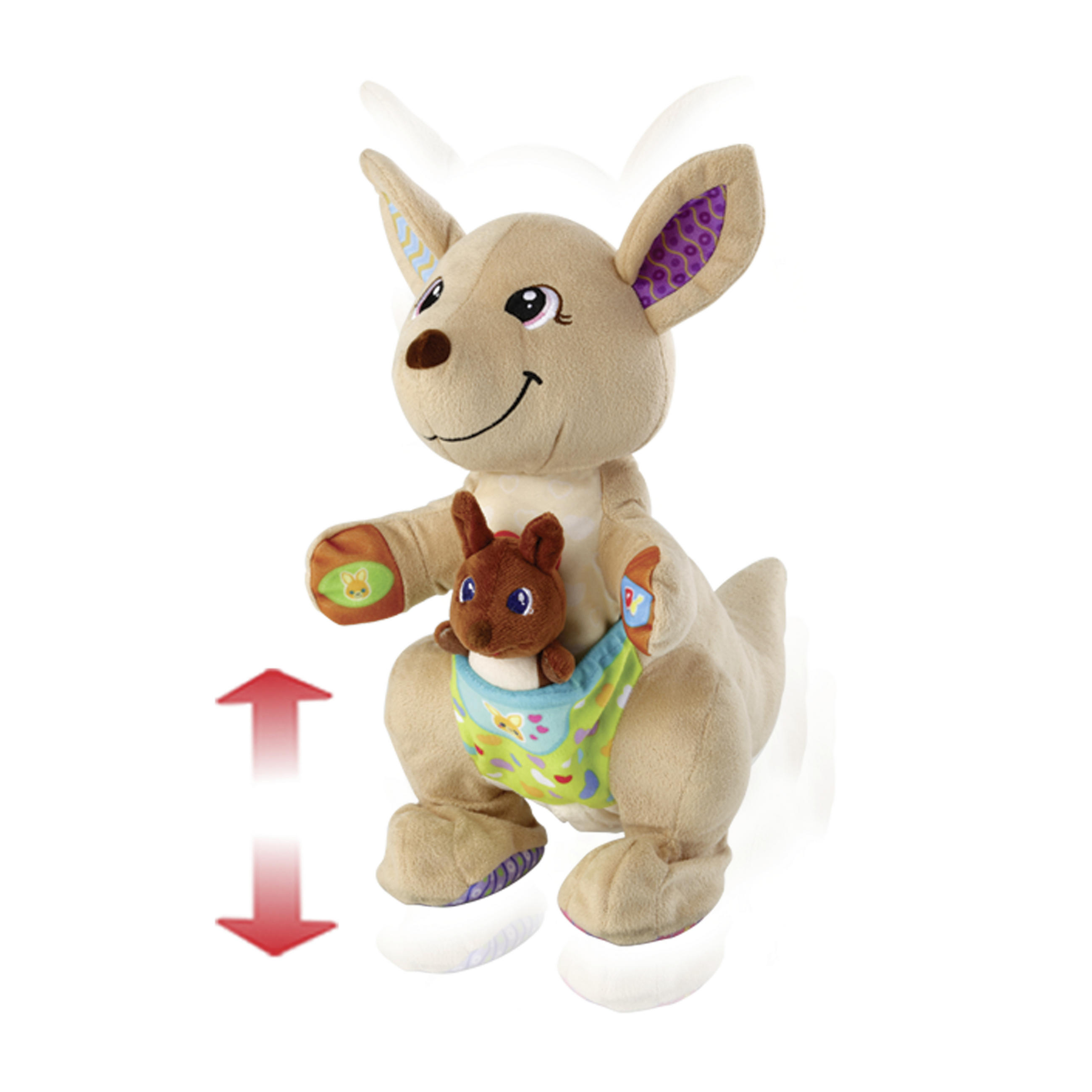 SPIELTIER - Beige/Multicolor, Basics, Kunststoff/Textil (30/35/16,2cm) - Vtech