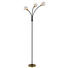 LED-STEHLEUCHTE - Klar/Goldfarben, LIFESTYLE, Glas/Metall (90/190cm) LED-STEHLEUCHTE - Klar/Goldfarben, LIFESTYLE, Glas/Metall (90/190cm)
