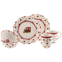 RAŇAJKOVÁ SÚPRAVA Toy's Delight 6-dielne  - viacfarebná, Basics, keramika (36/25/14cm) - Villeroy & Boch
