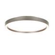 LED-DECKENLEUCHTE 39/5,5 cm   - Alufarben, Basics, Metall (39/5,5cm) - Novel