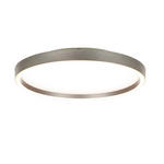 LED-DECKENLEUCHTE 39/5,5 cm   - Alufarben, Basics, Metall (39/5,5cm) - Novel