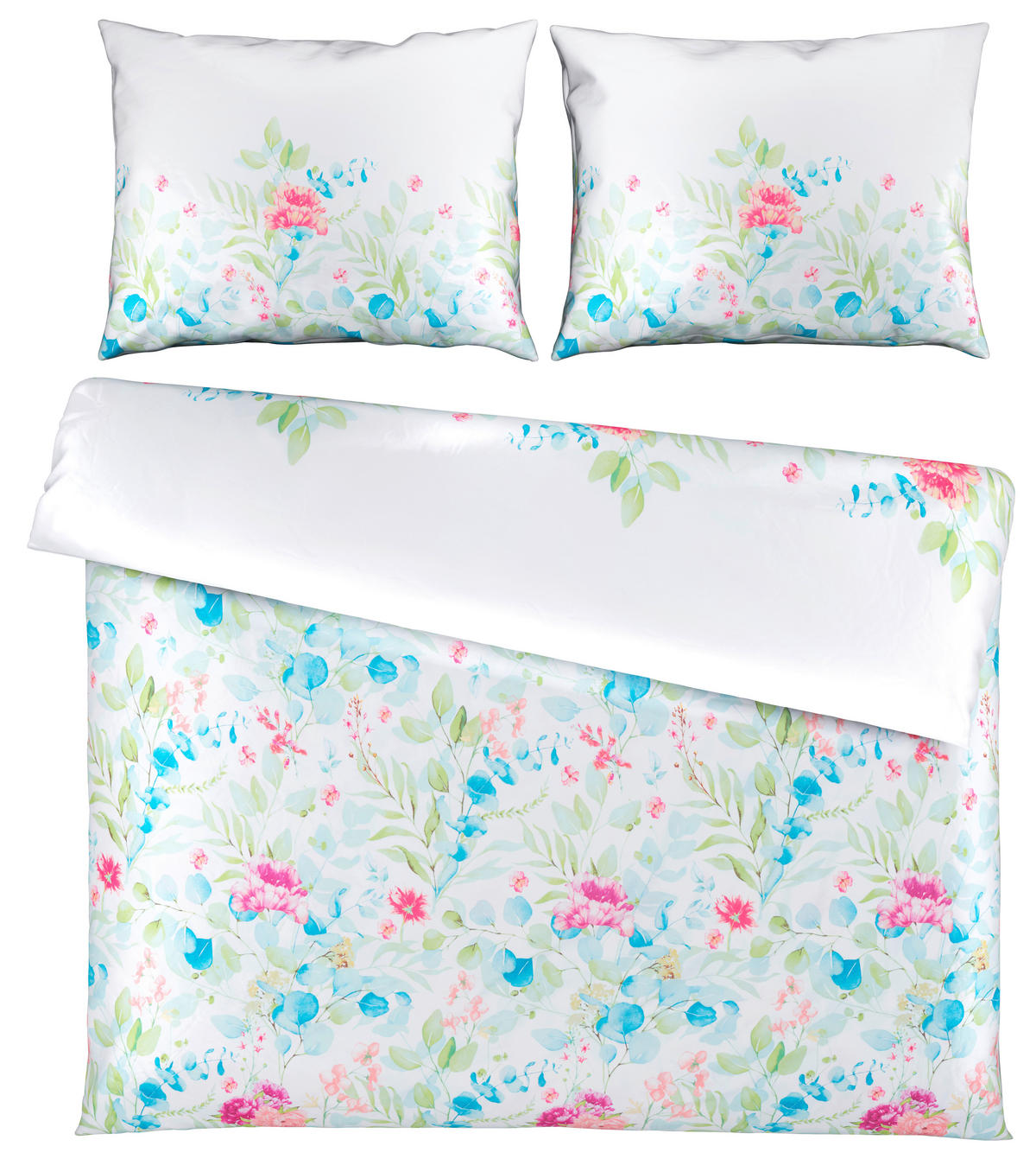 BETTWÄSCHE Satin 200/200 cm  - Grau, KONVENTIONELL, Textil (200/200cm) - Esposa