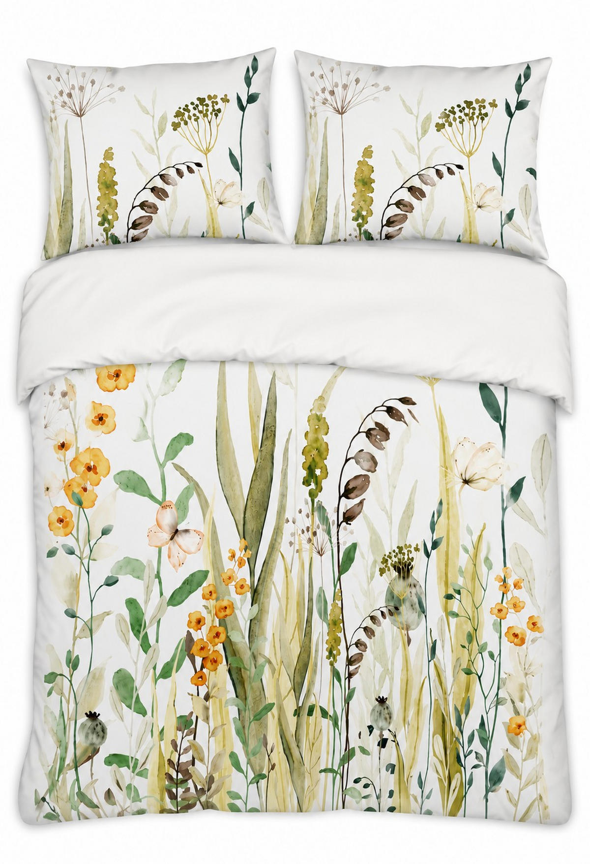 Lenjerie De Pat Cu Două Fețe 220/200 cm  - verde, textil (220/200cm) - Esposa