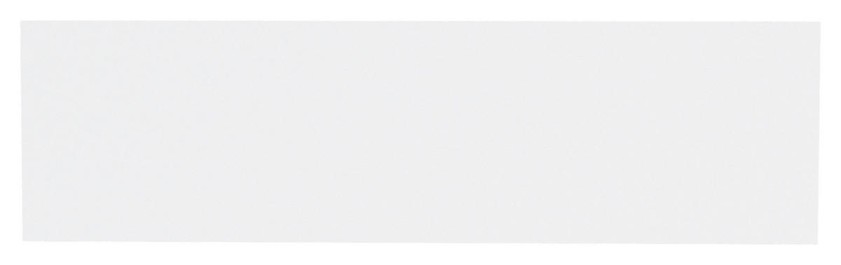 FRONTPANEEL   - Weiß, KONVENTIONELL, Holzwerkstoff (114/32cm) - Hom`in