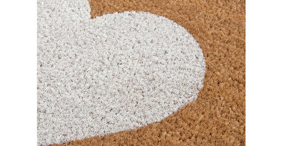 KOKOSMATTE 45/75 cm Mix Mats  - Hellbraun/Weiß, Basics, Naturmaterialien/Kunststoff (45/75cm) - Esposa