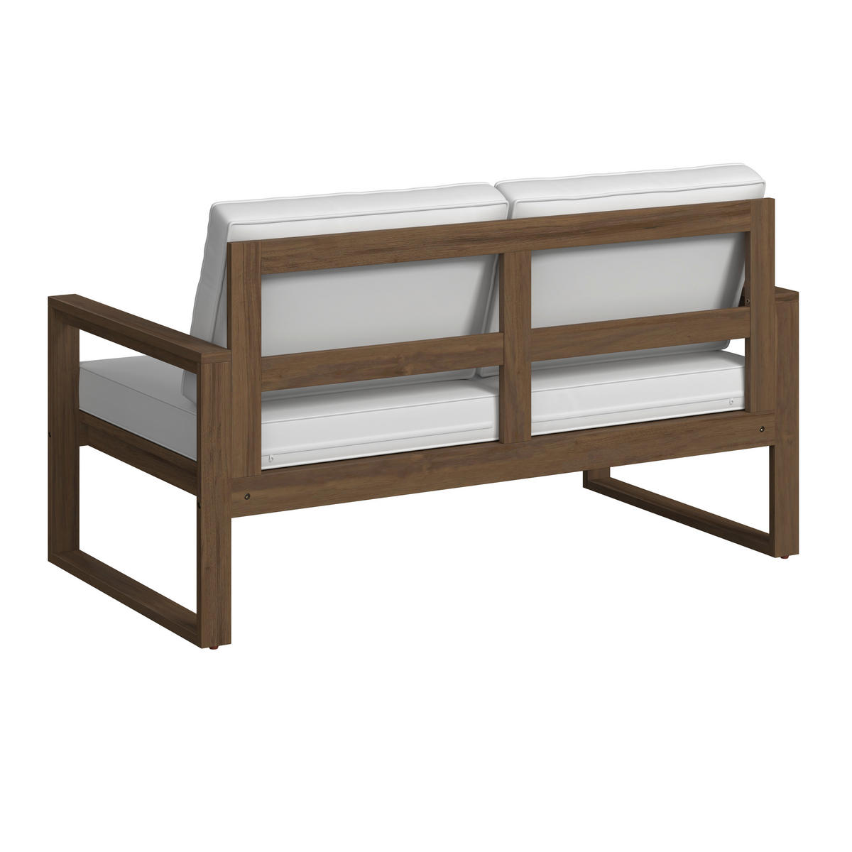 LOUNGEGARNITUR   132/70/72 cm Akazie Hartholz  - Beige/Akaziefarben, MODERN, Holz (132/70/72cm) - Ambia Garden