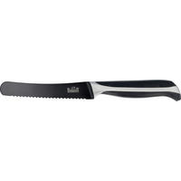 BRÖTCHENMESSER Laib & Seele Edelstahl  - Schwarz, KONVENTIONELL, Metall (23,3/2,2/1,7cm) - Birkmann