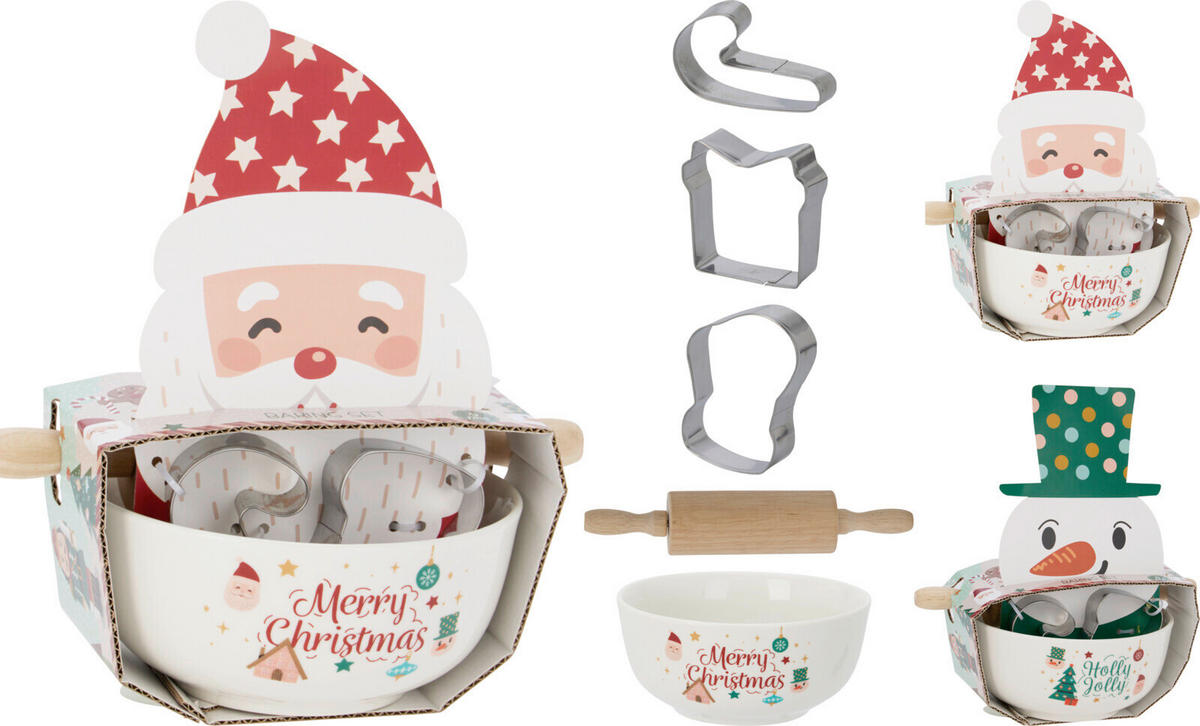 SÜTEMÉNYESKÉSZLET   - többszínű, Basics, kerámia (12/9/8cm)