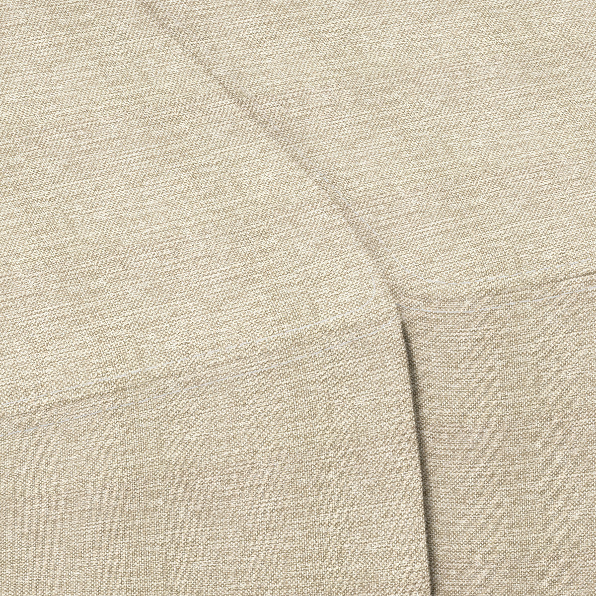 BOXSPRINGSOFA Beige  - Beige, Design, Holz/Textil (203/97/107cm) - Dieter Knoll