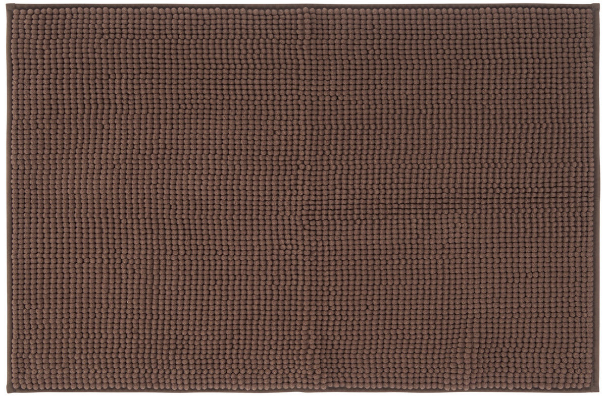 KOUPELNOVÁ PŘEDLOŽKA, 60/90 cm - šedohnědá, Basics, textil (60/90cm) - Esposa