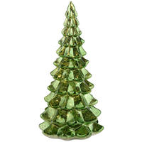 LED-DEKORATIONSLAMPA 10,40/10,40/22,00 cm   - grön, Lifestyle, glas (10,40/10,40/22,00cm)