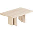 COUCHTISCH rechteckig Eichefarben - Eichefarben, KONVENTIONELL, Holzwerkstoff/Metall (110/47-66/68cm)