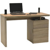 SCHREIBTISCH 120/55/76 cm  in Eichefarben  - Eichefarben, Design, Holzwerkstoff (120/55/76cm) - Novel
