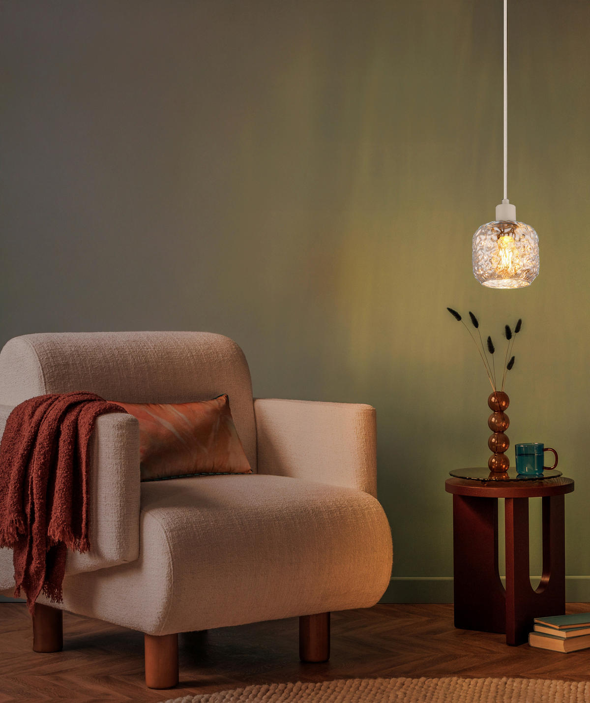 ZÁVĚSNÉ SVÍTIDLO, 14/120 cm  - Design (14/120cm) - Globo