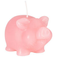 KERZE - Rosa, Basics, Naturmaterialien (8/5,4/5,7cm)