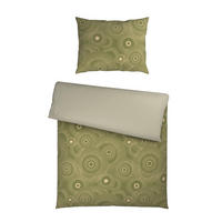 POSTELJINA SA DVA LICA 140/200 cm saten maslinasto zelena  - maslinasto zelena, tekstil (140/200cm) - Esposa