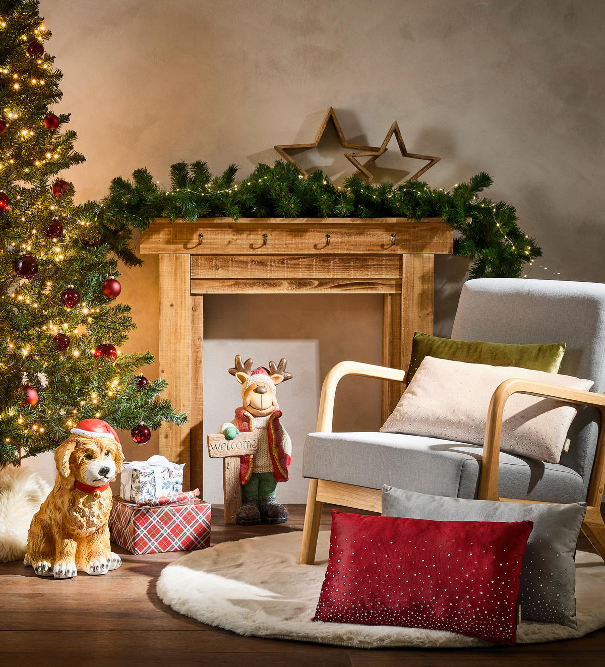 VIANOČNÝ STROMČEK 76/120 cm - Basics (76/120cm) - X-Mas